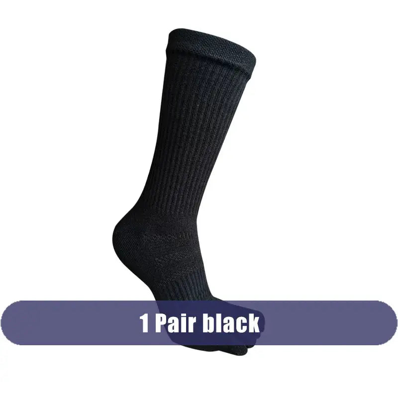 Compression Toe Socks | Cotton Blend | Crew Fit | Five Finger Design