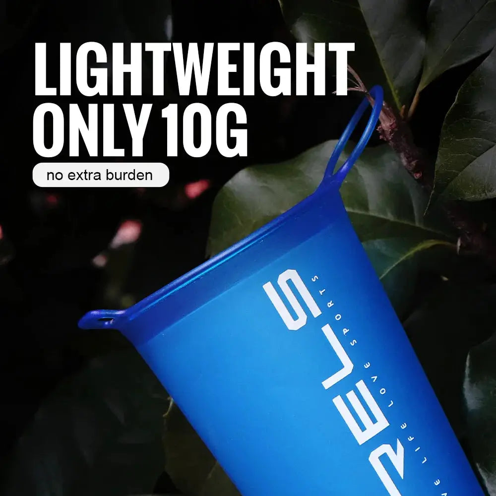 WRELS Collapsible Cup Soft Cup BPA Free Lightweight Foldable Marathon Trail Running Hiking Reusable Water Bottle from PriceLows™