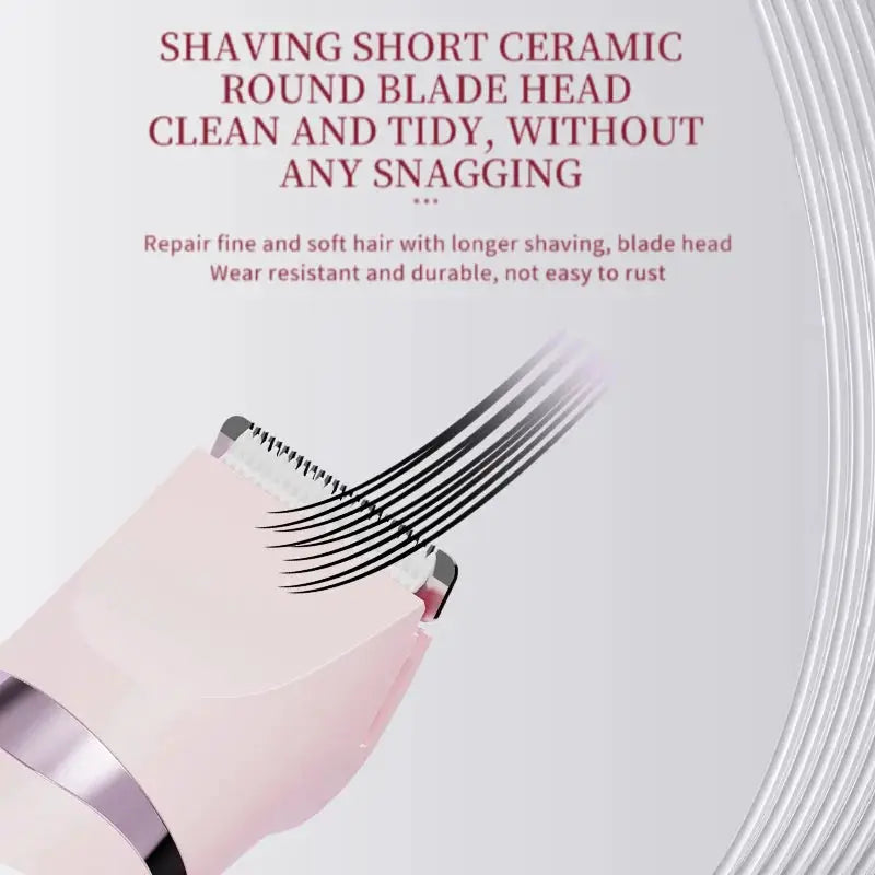 Women's Electric Epilator | Rechargeable Body Trimmer | Underarm And Bikini Shaver