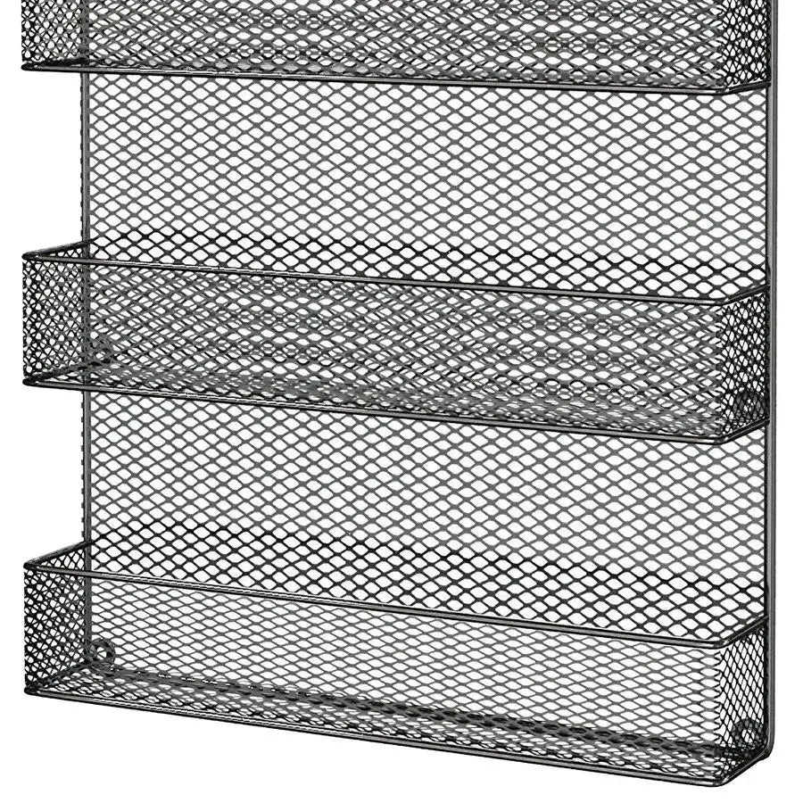 Rack Organizer SpaceSaving WallMount 5Tier Wire Shelves for Pantry or Cabinets Kitchen Organization and Storage by HomeComplete from PriceLows™