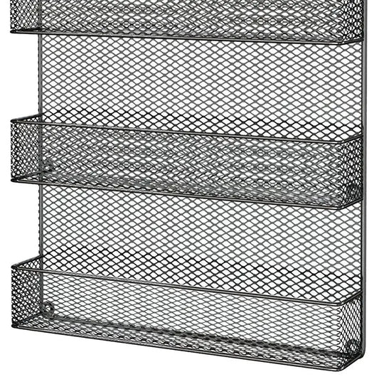 Rack Organizer SpaceSaving WallMount 5Tier Wire Shelves for Pantry or Cabinets Kitchen Organization and Storage by HomeComplete from PriceLows™