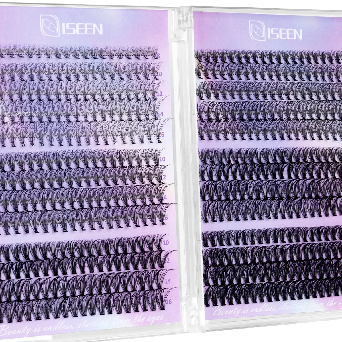 Lash Clusters Kit | 8 To 16Mm C Curl | Wispy Natural Set