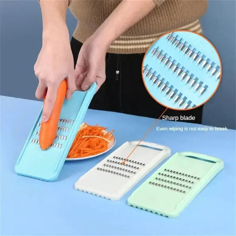 Stainless Steel Grater | Manual Vegetable Slicer | Ultra Light 78g Design