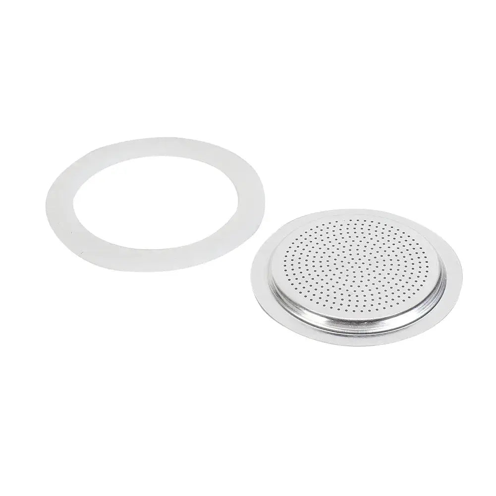 Moka Pot Gasket | Soft Silicone | Espresso Pot Compatible | Fits Most Moka Pots