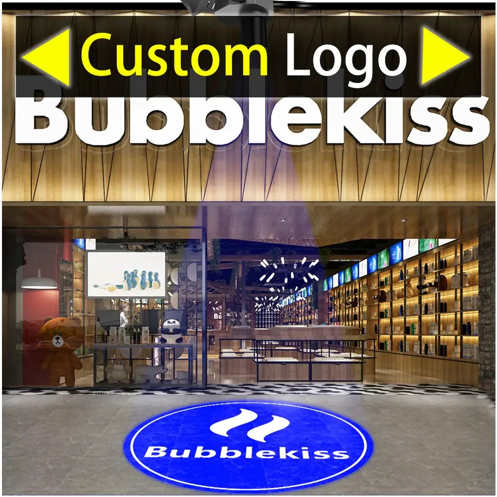 LED Gobo Projector | HD Custom Logo | IP67 Waterproof | Aluminum Housing