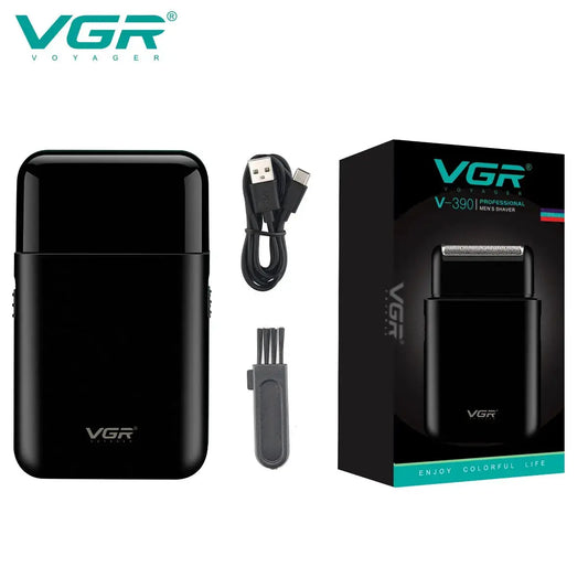 Electric Shaver | Stainless Steel Blade | USB Charging | Model V390