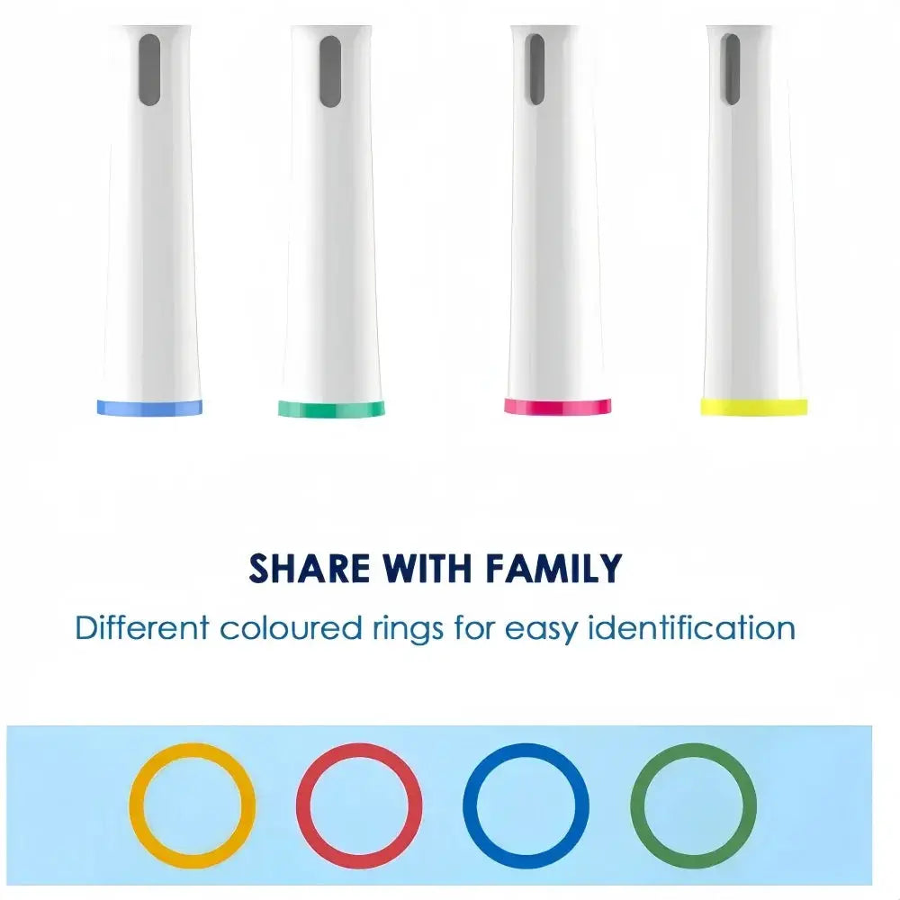 4-24pcs Dual Clean Replacement Brush Head Compatible with OralB Electric Toothbrushes Fit 100 500 1000 2000 3000 5000 6000 7000 from PriceLows™