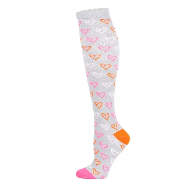 Compression Socks | Crew Height | Four Way Stretch | Unisex
