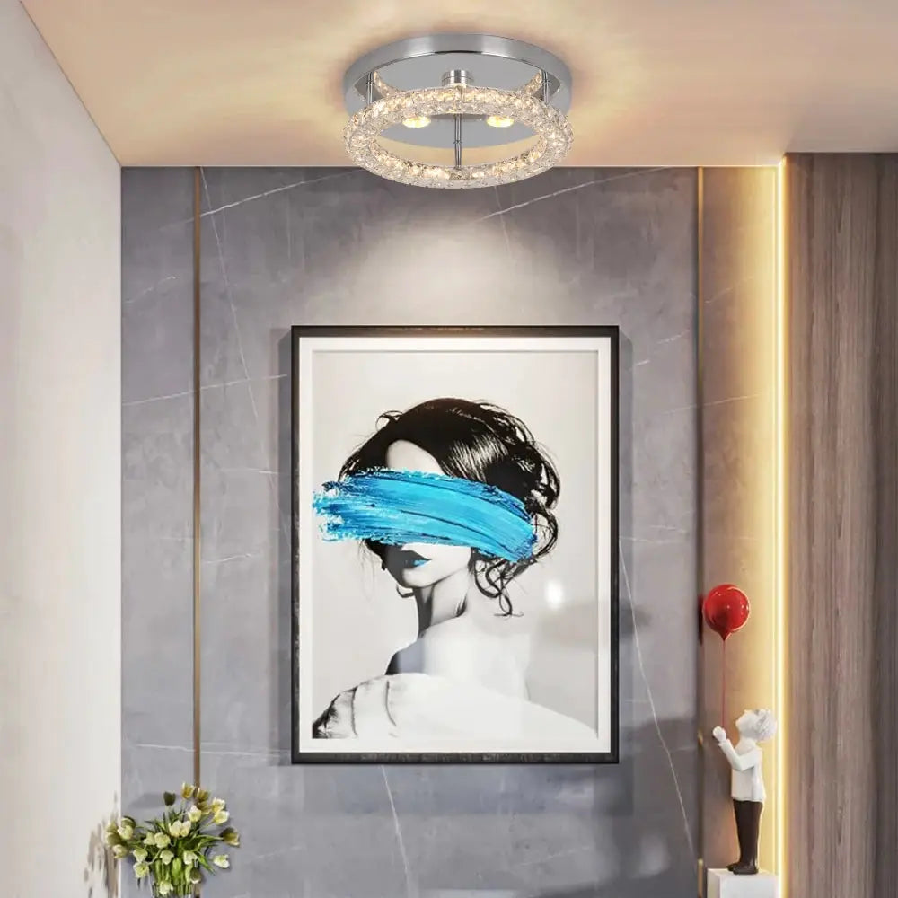 VETRULUS Crystal Chandelier Luxury Pendant Ceiling Lamp Modern Home Living Room Bedroom Decorative Led Light Lighting Fixture from PriceLows™
