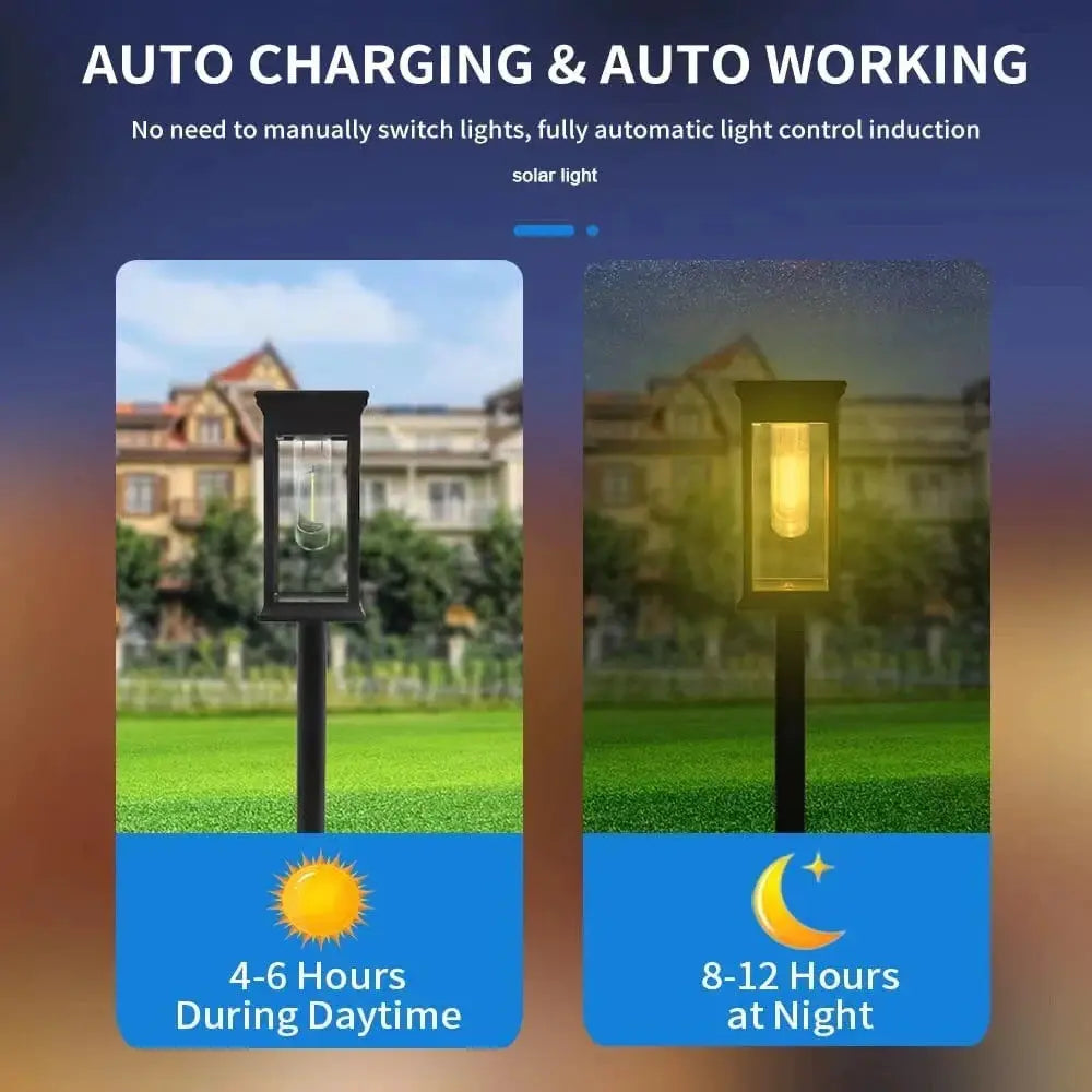 Solar Pathway Lights Outdoor Outdoor Waterproof IP65 Garden Lights for Walkway Yard Backyard Lawn Landscape Lighting Decorative from PriceLows™
