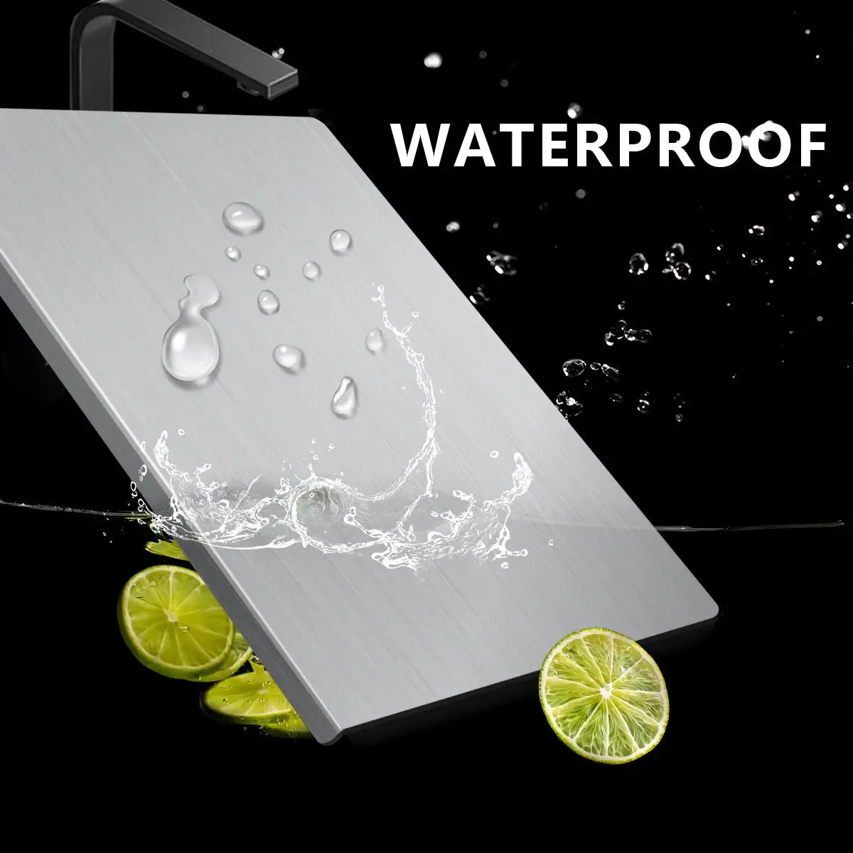 304 Stainless Steel Cutting Board Butcher Block Household Rolling Board Kitchen Supplies Food Preparation Meal Prep Tools from PriceLows™