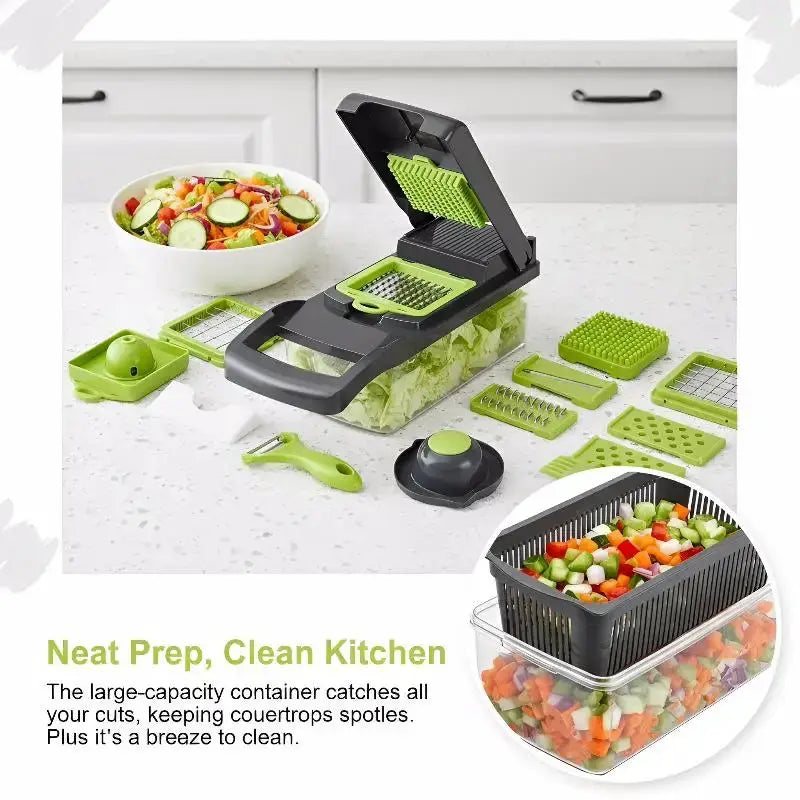 Food Chopper | 16 In 1 Functions | Stainless Steel Blade | Egg Separator
