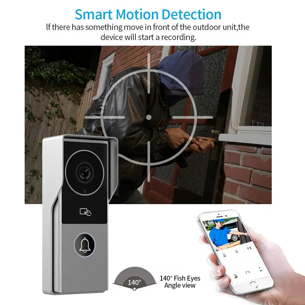 Smart Video Intercom | 1080P HD Camera | Touch Monitor | 7 10 Inch