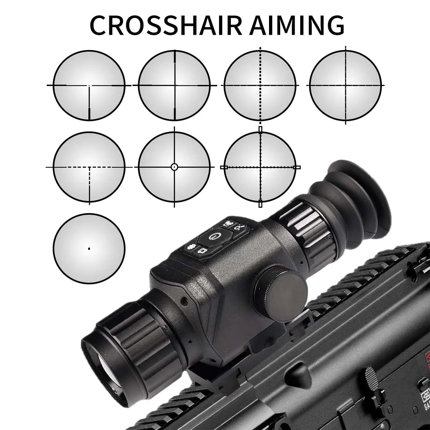 Hot Selling Thermal Monocular HT-C8 35mm Lens Hunting Thermal Imaging Telescope, with Night Vision Monocular GR225 HT-A7 from PriceLows™