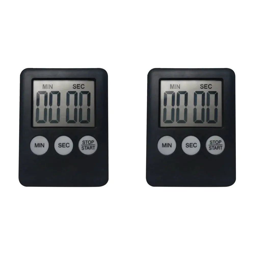 10-1PC Mini Electronic Timer Stopwatch LCD Display for Sports Exercise Baking Cooking Digital Timer Multi-Function Kitchen Timer from PriceLows™