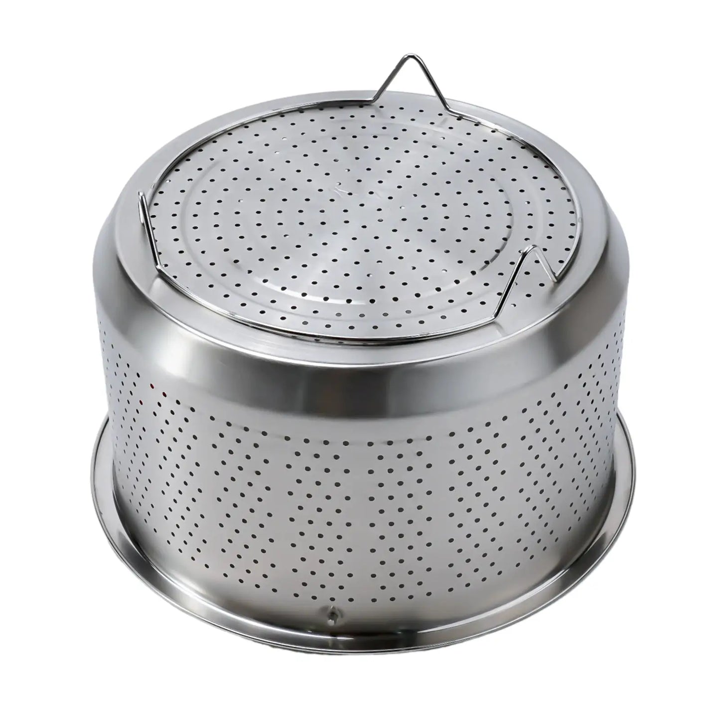 Stainless Steel Steamer Basket | For Instant Pot | Silicone Handle | 6 Qt