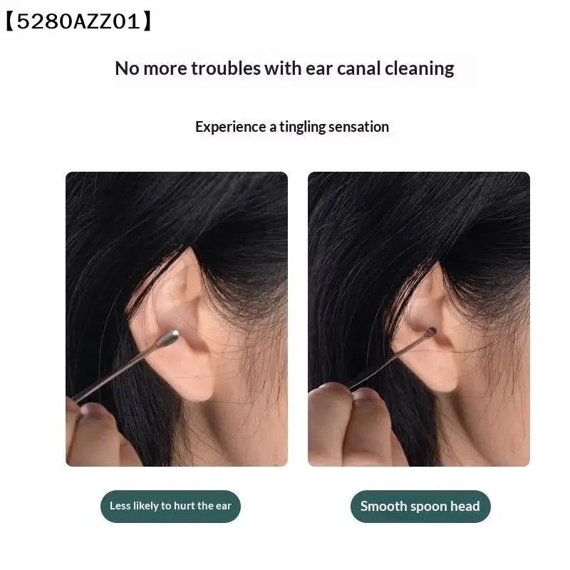 〔HMA58〕1 Set Earwax Removal Tools Ear Wax Cleaner Pick Digging Artifact Ear Pick Cleaning Ears Remover Clean Your Kit Gadgets from PriceLows™