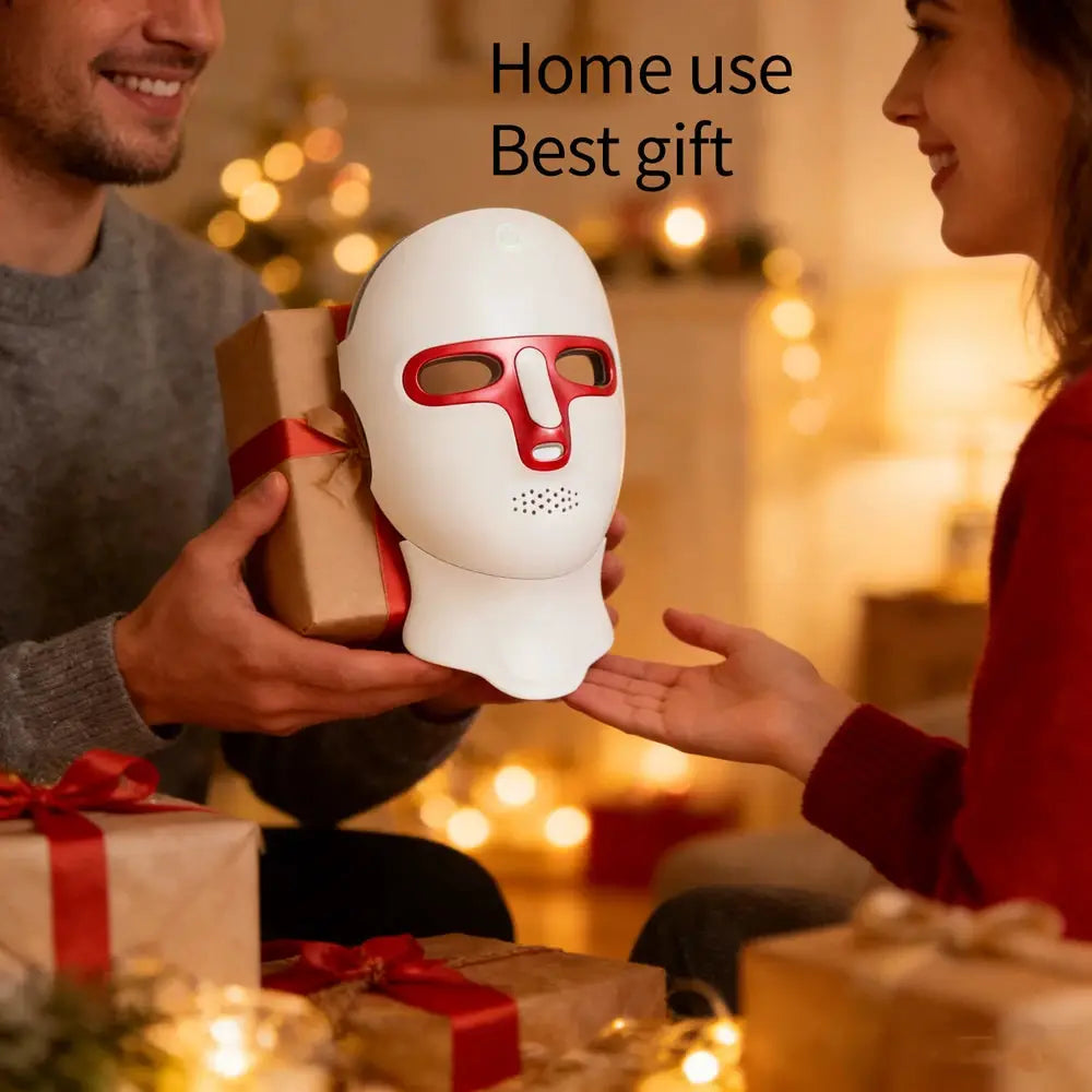 Led Face Mask | 7 Color Therapy | Skin Care Device | Home Beauty Machine