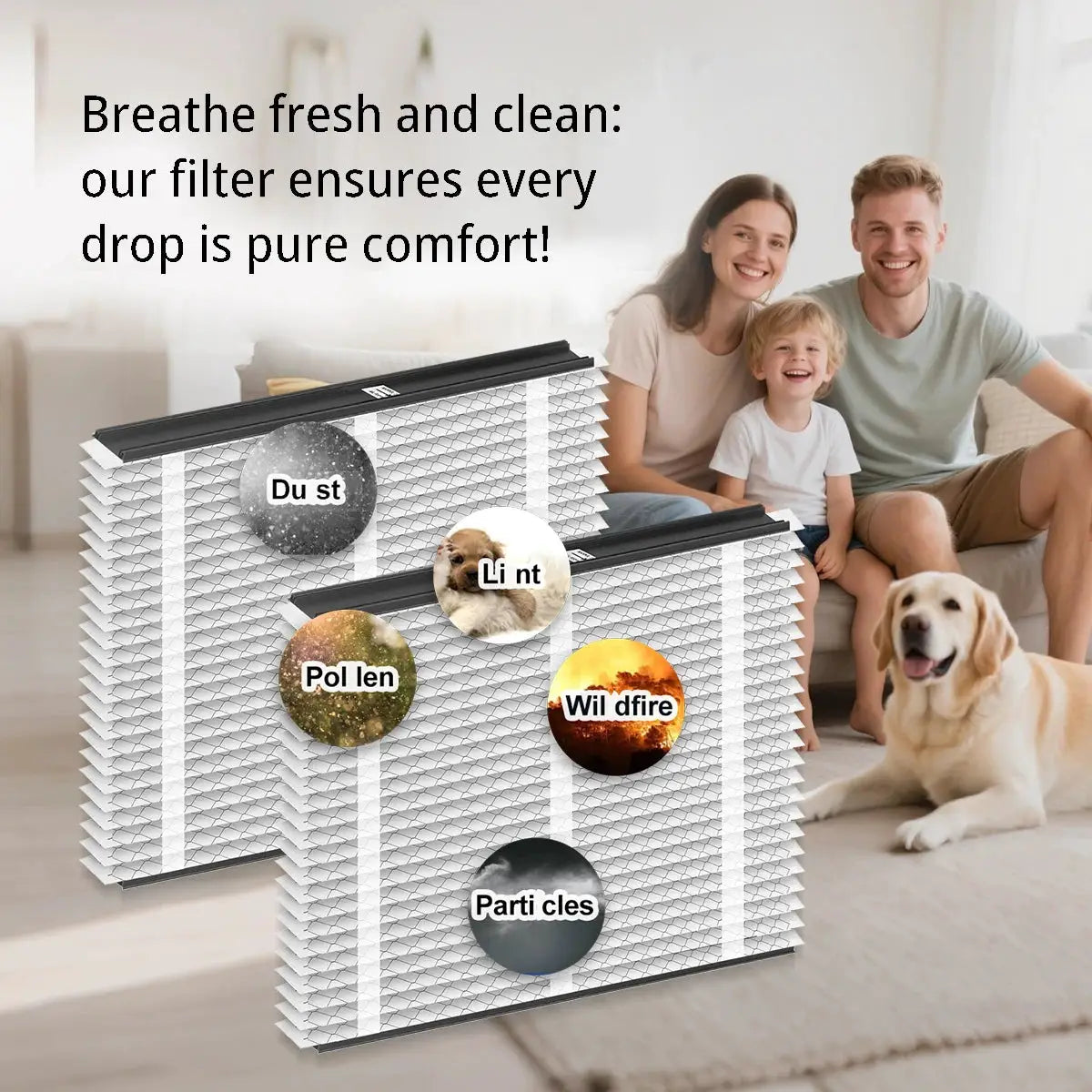 310 Replacement Air Filter 20x20x4 MERV 11 Compatible with Air Purifiers Model 1310 2310 3310 4300 HVAC AC Furnace Filter 2Packs from PriceLows™