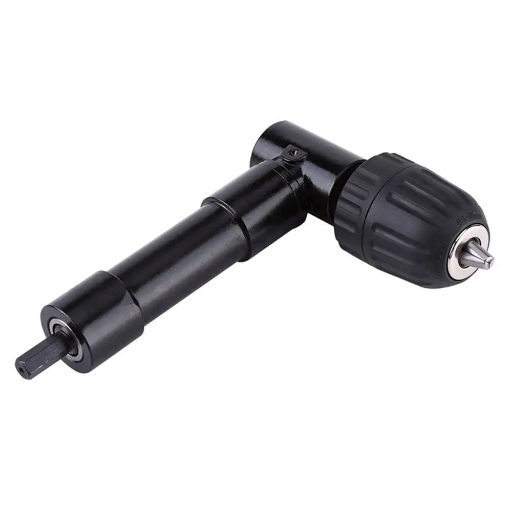 90 Degree Right Angle Keyless Chuck Impact Drill Adapter Electric Power Cordless Drill Attachment Angle Adaptor MAX/ 25N*m from PriceLows™