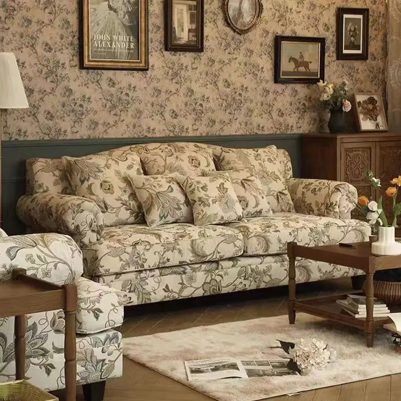 Sofa Set | Solid Wood Frame | Fabric Upholstery | Single, Double, Three-Seater