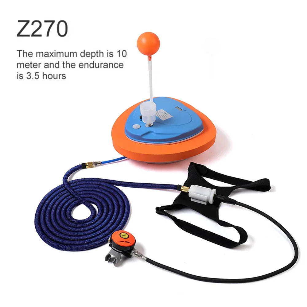 Scuba Diving Ventilator | Battery 52500mAh | Depth 10m | Time 3.5-5H
