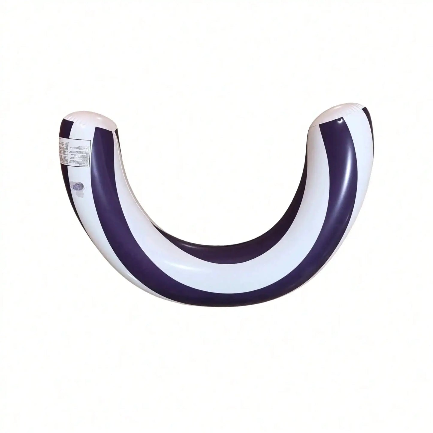 Inflatable Pool Ring | U Shaped Arch Design | Striped Thickened PVC | One Size