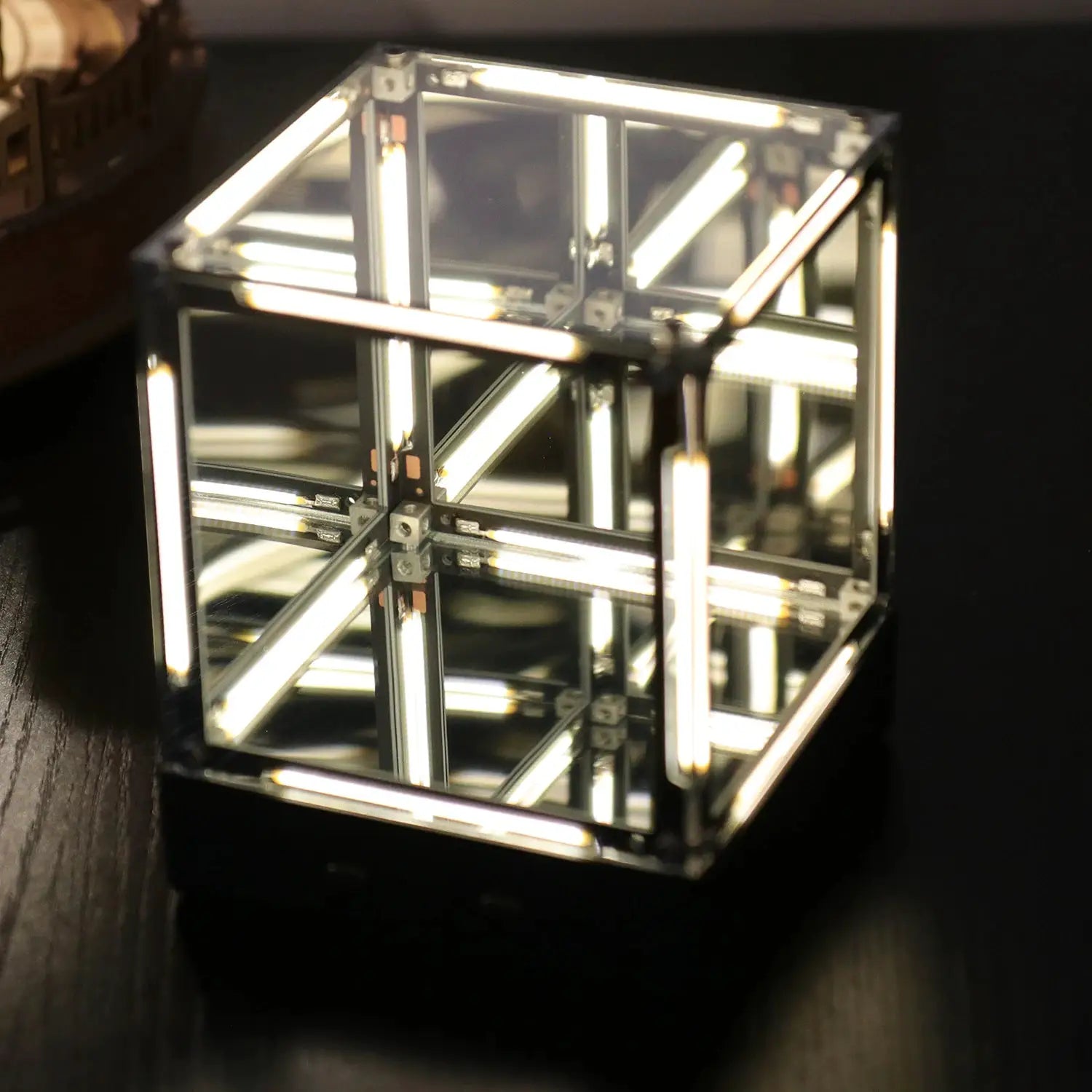 Rubik Cube Abyss Lamp Gaming Atmosphere Light 4D Night Light Blind Box Desktop Home Gaming Room Creative Art Decor Ornament Gift from PriceLows™