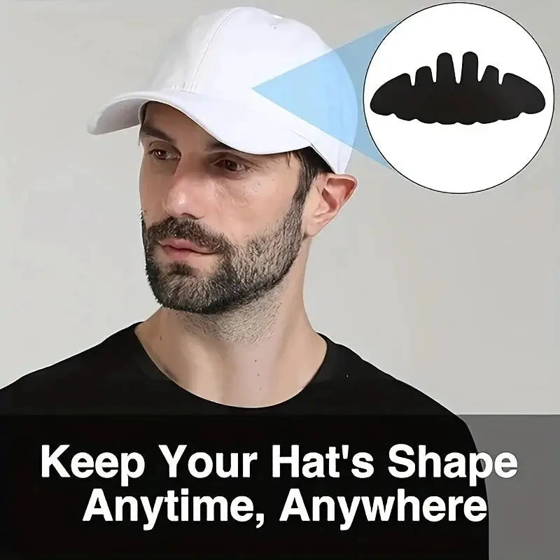 Baseball Cap Sweat Pads | Moisture Wicking | Soft Polyester | 5 Piece Pack