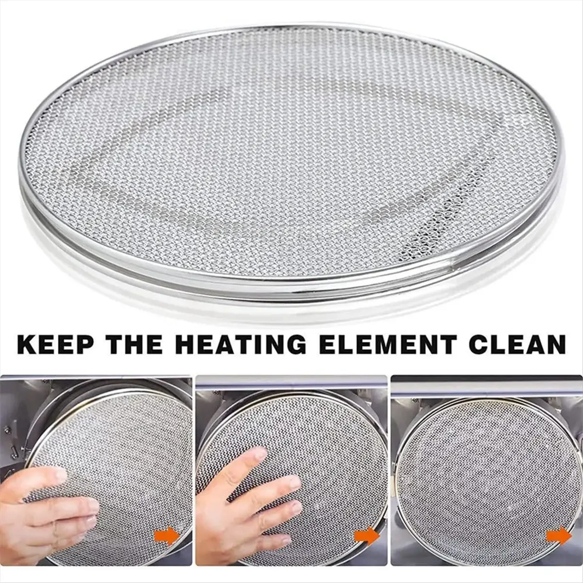 Ninja Foodi Splatter Shield | For FG551 | Dishwasher Safe | 2 Pack