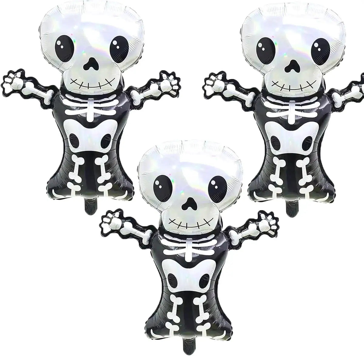 White Ghost Balloons | Horror Party Theme | Arch Kit | Round Shape