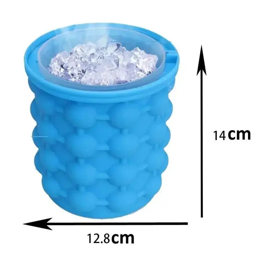 1PC Silicone Ice Cube Maker Portable Bucket Wine Cooler Beer Cabinet Space Saving Kitchen Tools for Whiskey Drinking from PriceLows™