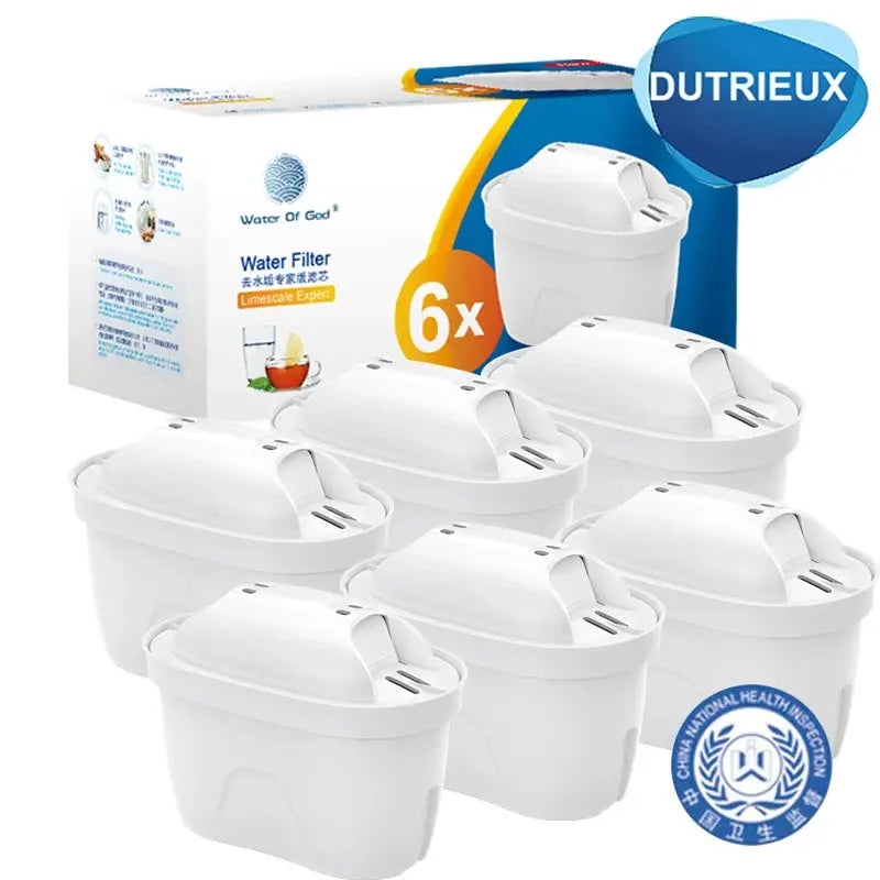For Brita Maxtra 2PCS/6PCS Water Filters Cartridge Limescale Chlorine Impurities Purify Kettle Activate Carbon Water Filter from PriceLows™