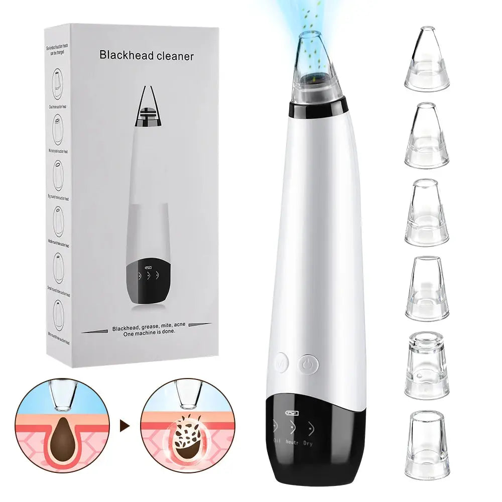 Electric Blackhead Remover Vacuum Acne Cleaner Black Spots Removal Facial Deep Cleansing Pore Cleaner Machine Skin Care Tools from PriceLows™