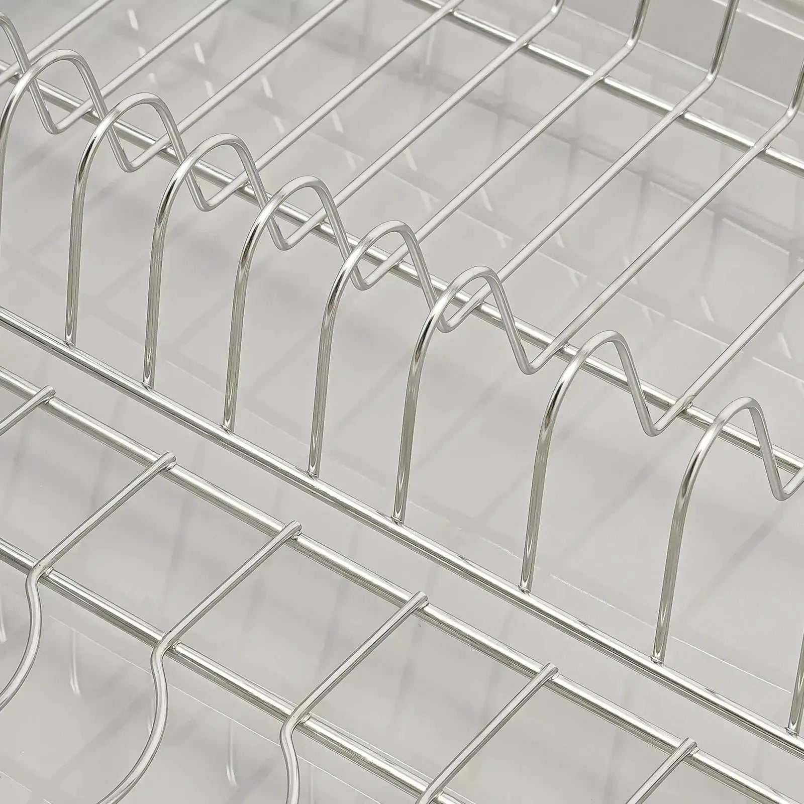 Modern Pull Out Dish Drainer Drawer Bottom-Mounted Slide Out Storage Shelf for Kitchen Cabinets, Under the Sink, Closets from PriceLows™