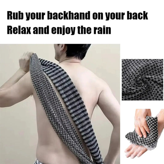 Japanese Exfoliating Bath Towel Ultra-Long Shower Scrubber for Back Antibacterial Foam Washcloth Multi-Use for Shower Skincare from PriceLows™