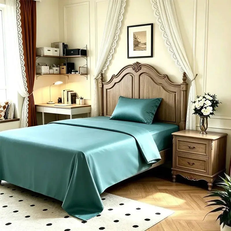 Bed Sheet Set | 100% Bamboo Fiber | 400 Thread Count | Twin Size