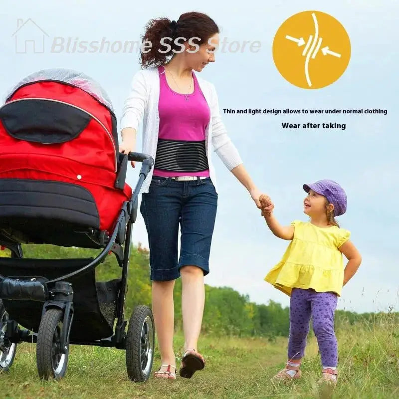 Umbilical Hernia Belt | Adjustable Support Pad | Abdominal Binder