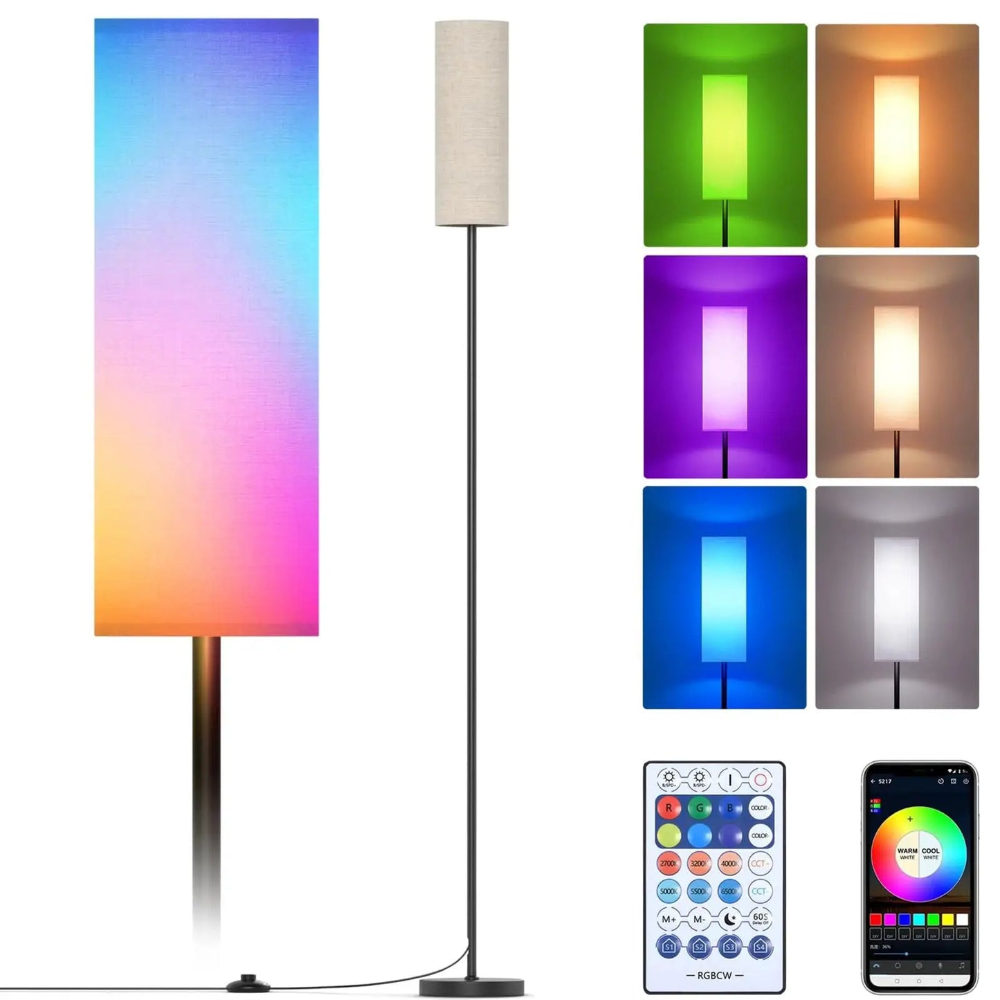 Modern Floor Lamp Modern Floor Lamp Standing Tall Light Foot for Bedroom Living Room Study Room Bedroom Floor Lamp from PriceLows™