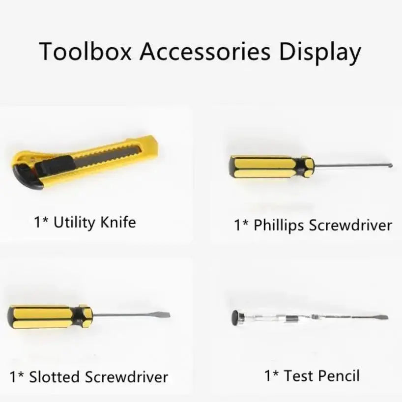 11 Pcs Set DIY Manual Combination Automobile Emergency Maintenance Household Tools Kit from PriceLows™