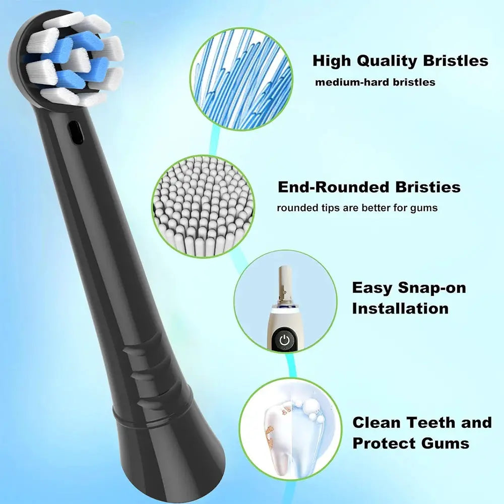 Compatible with Oral B iO Electric Toothbrush Replacement Toothbrush Brush Heads, Toothbrush Head for iO 2/3/4/5/6/7/8/9/10 from PriceLows™