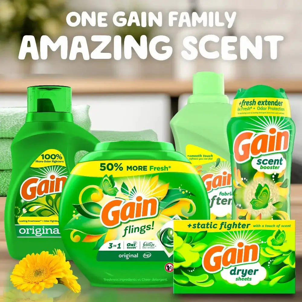 Liquid Fabric Softener | Concentrated | 44 Fl Oz | 60 Loads