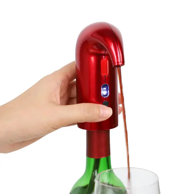 Electric Wine Decanters Smart Wine Pourer USB Charging Auto Drinks Dispenser Quick Automatic Red Wine Aerator Supplies Bar Tools from PriceLows™
