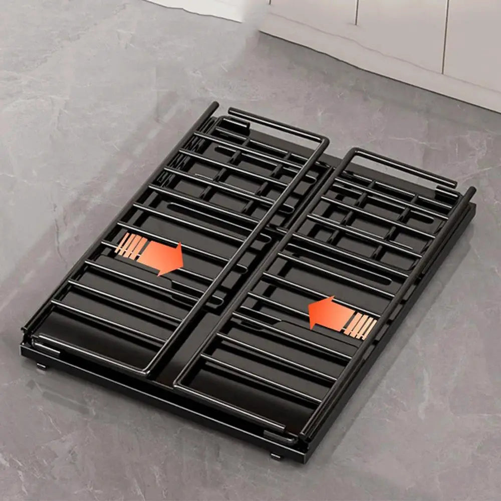 Pull Out Cabinet Organizer, Carbon Steel Foldable Slide Out Drawers Storage Rack For Kitchen Cabinets Bathroom Cabinet Organizer from PriceLows™