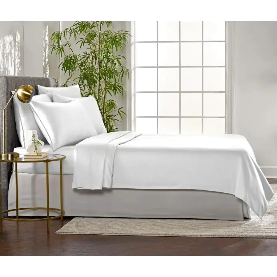 Queen Sheets, Genuine 100 Organic Viscose Derived from Bamboo Bed Sheet Set, Luxuriously Soft amp Cooling, Double Stitching, 2 Y from PriceLows™