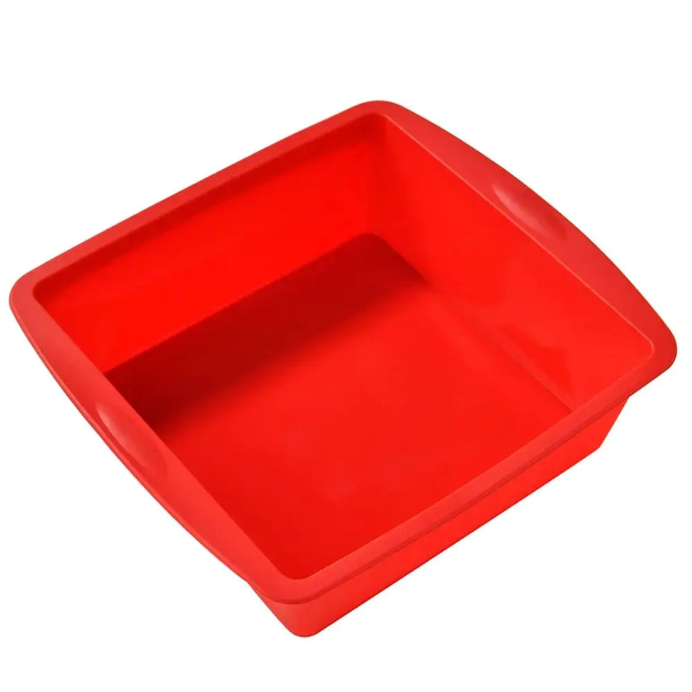 Silicone Square Cake Plate | Nonstick | Oven And Air Fryer Safe