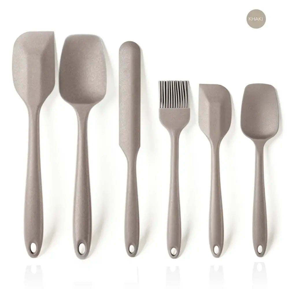 Silicone Flexible Utensils Set Seamless Spatula Kit for Baking, Scraping, Mixing Non-Stick Heat Resistant Kitchen Cooking Tools from PriceLows™