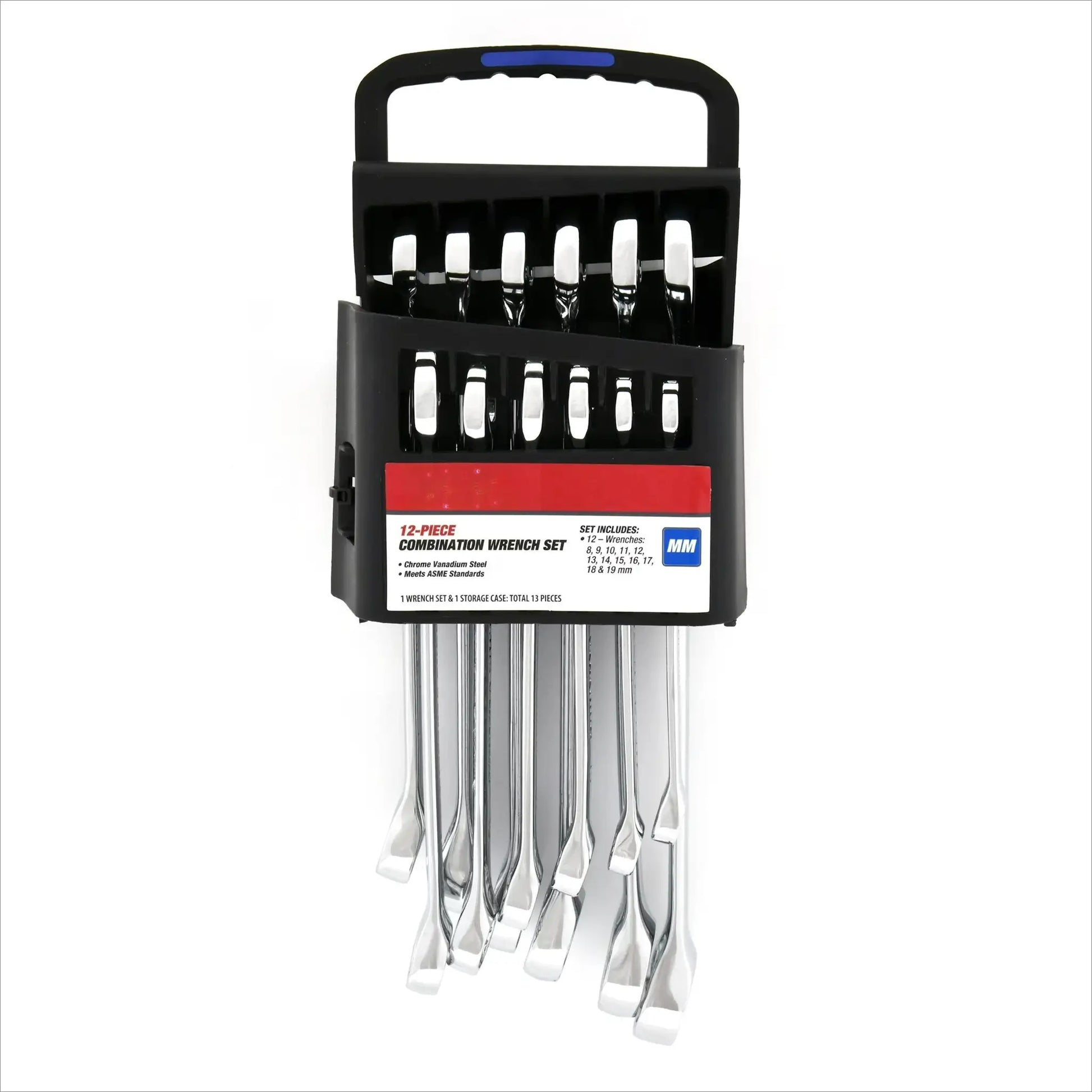 12-Piece Metric Combination Wrench Tool Set, Hand Tools from PriceLows™