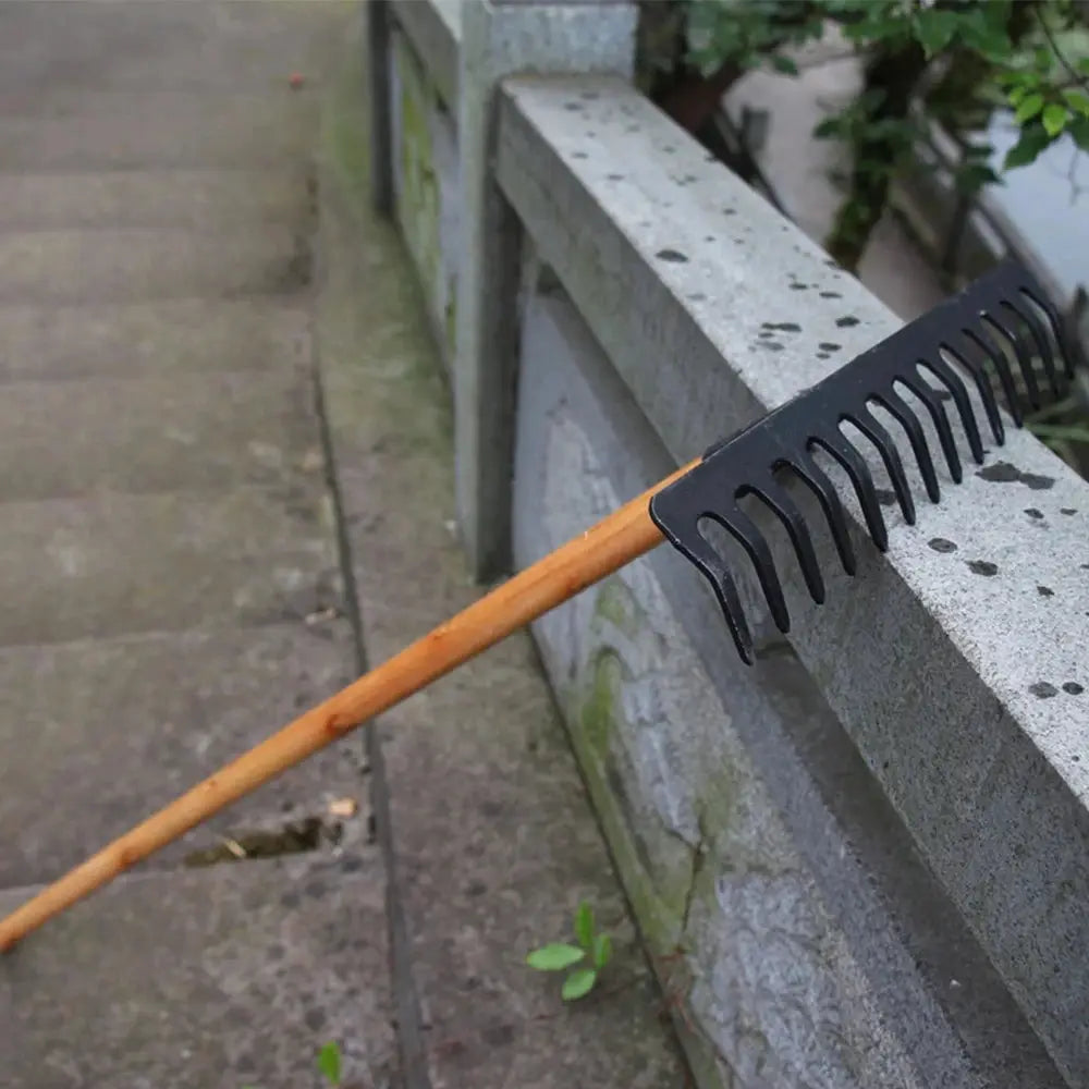 Stainless Steel Farming Rake | 14 Tooth | High Carbon Steel