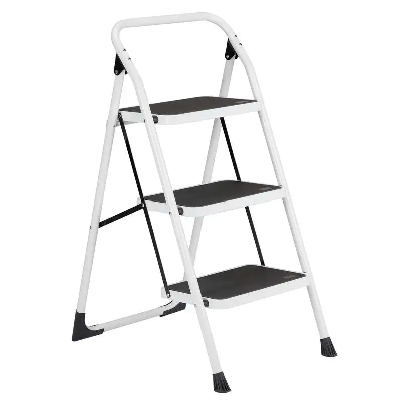 Short Handrail Household Iron Ladder with 3 Steps from PriceLows™
